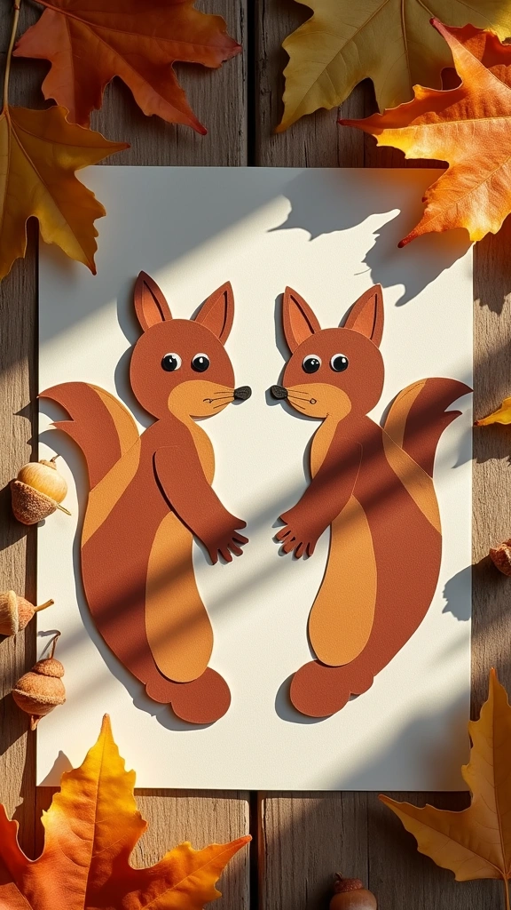 Footprint Squirrels