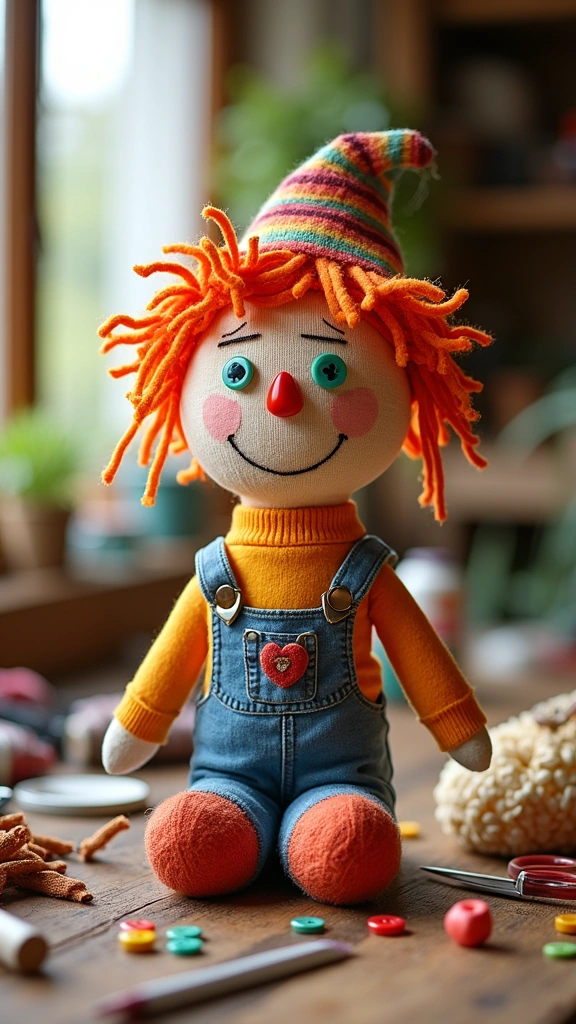 Sock Scarecrow