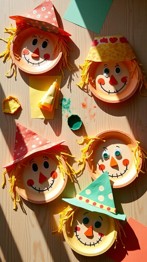 Paper Plate Scarecrow