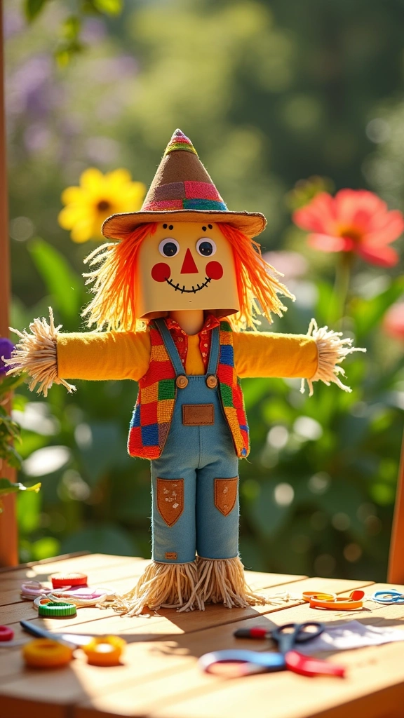 3D Scarecrow Craft