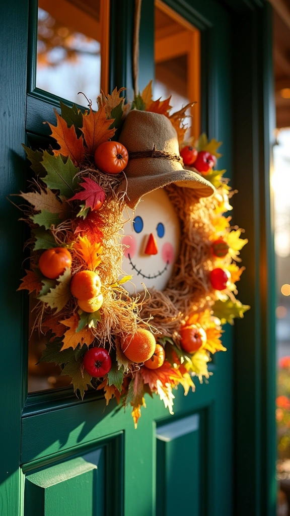 Scarecrow Wreath