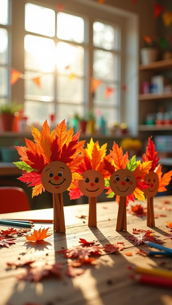 DIY Tree Puppets