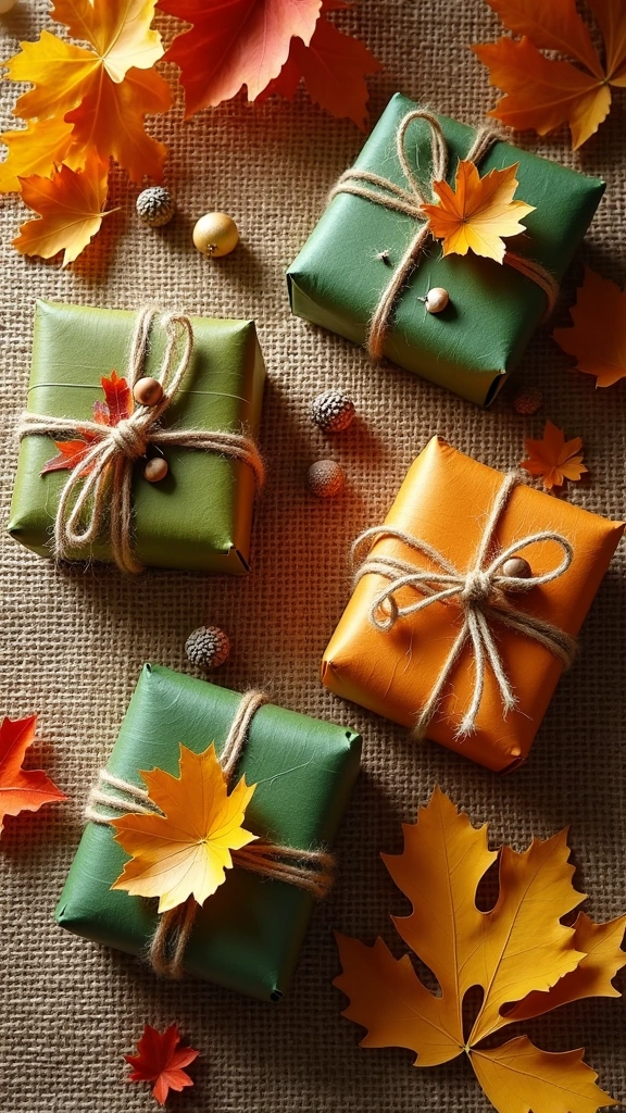Leafy Gift Wrap