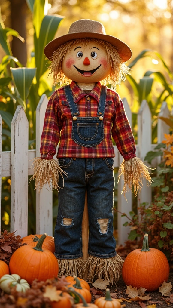 Classic Grinning Scarecrow