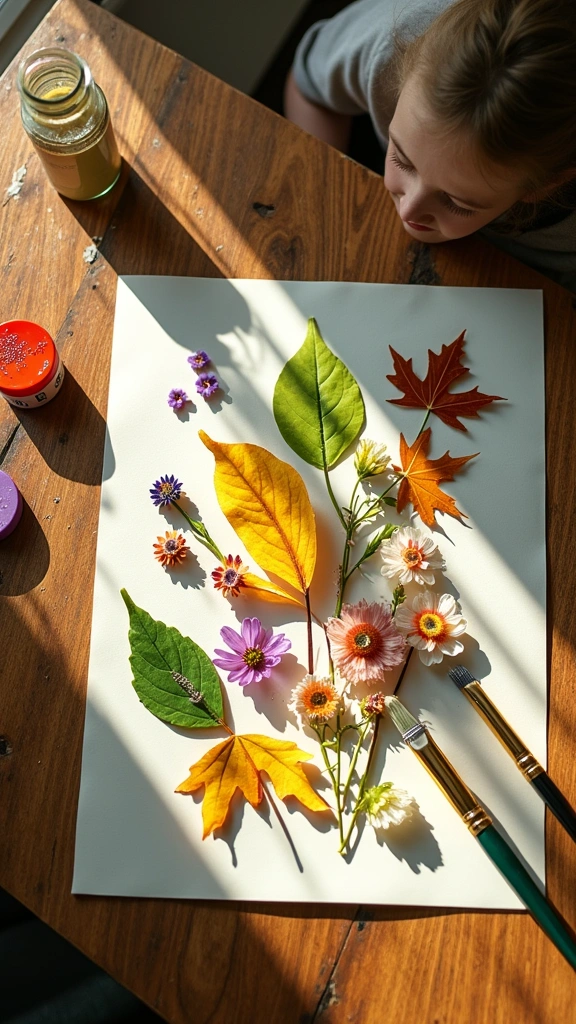 Nature Collage Art