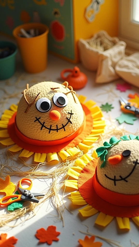 DIY Scarecrow Hats