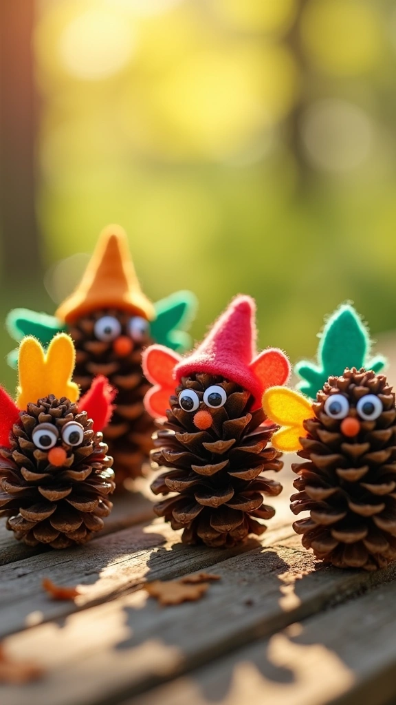 Pinecone Creatures