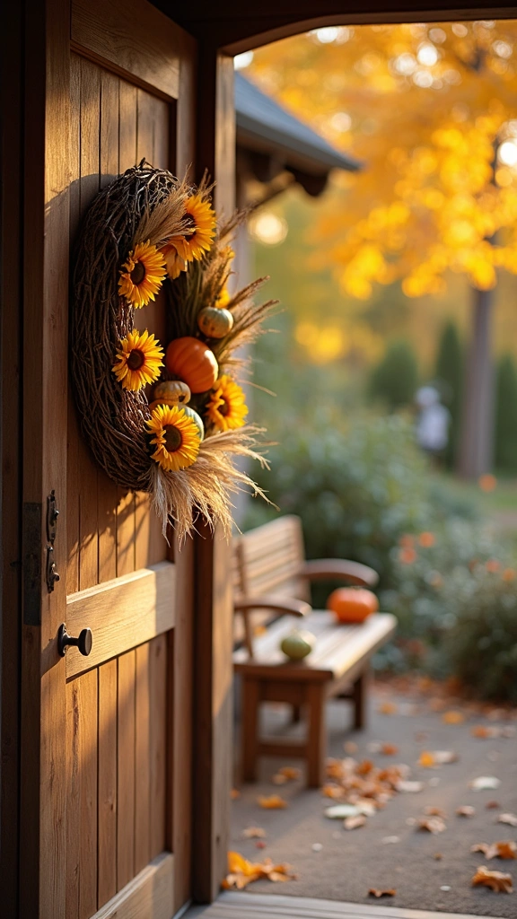 Seasonal Grapevine Hanging Decor