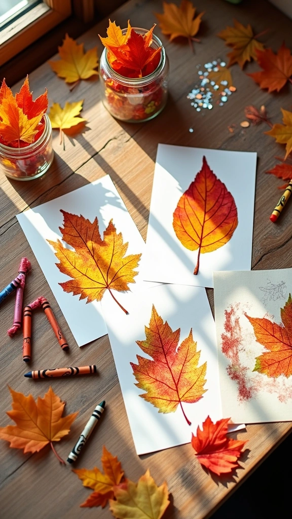 Leaf Rubbings