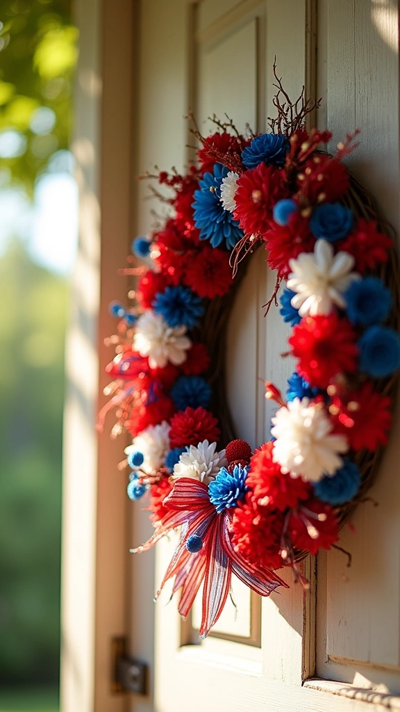 Star-Spangled Banner Wreath