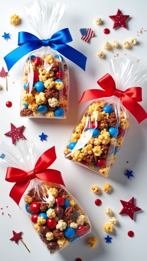 Labor Day Snack Mix Decoration