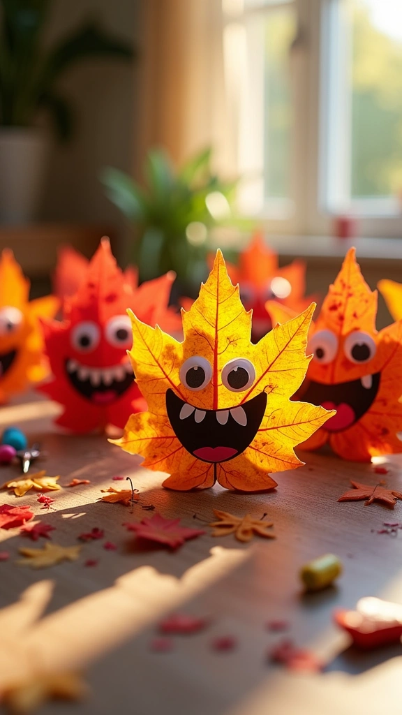 Leaf Peeking Monsters