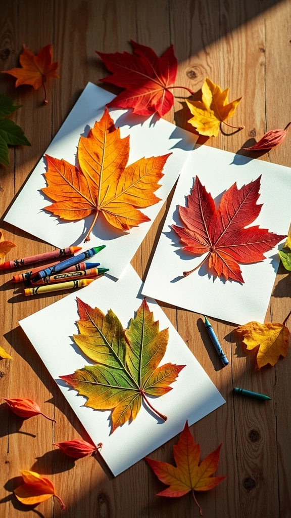 Leaf Rubbings