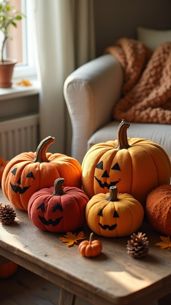 Fabric Pumpkins