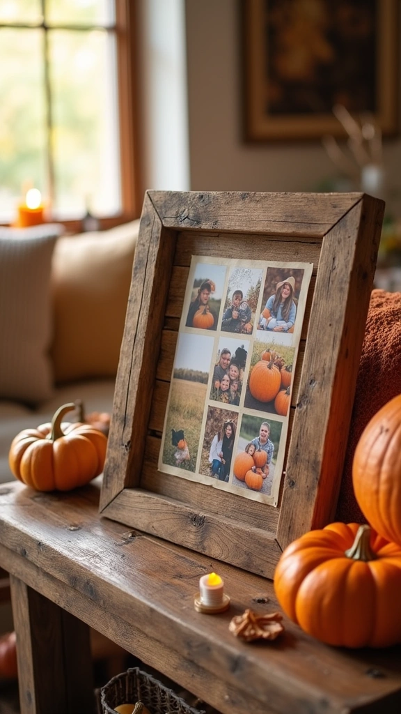 DIY Pallet Picture Frame