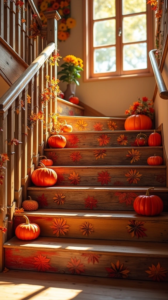 Pallet Stairs Decor