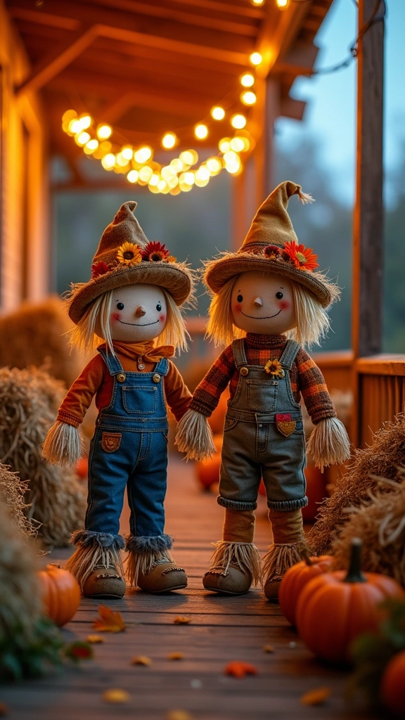 Scarecrow Couple