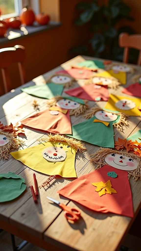 Kid-Friendly Scarecrow Craft