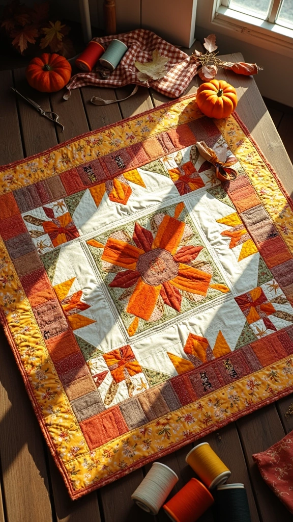 Autumn-Themed Quilts