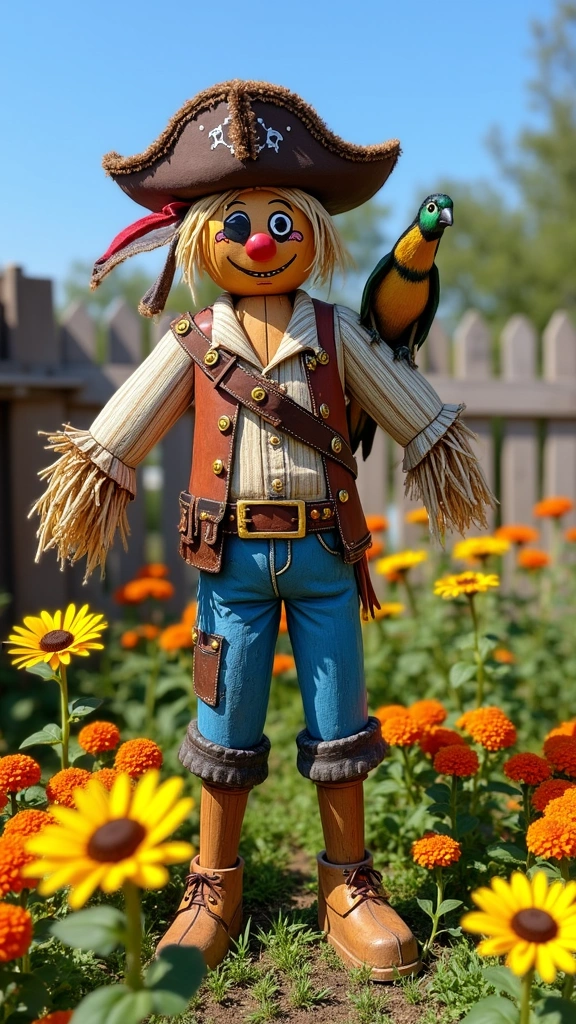 Pirate Scarecrow
