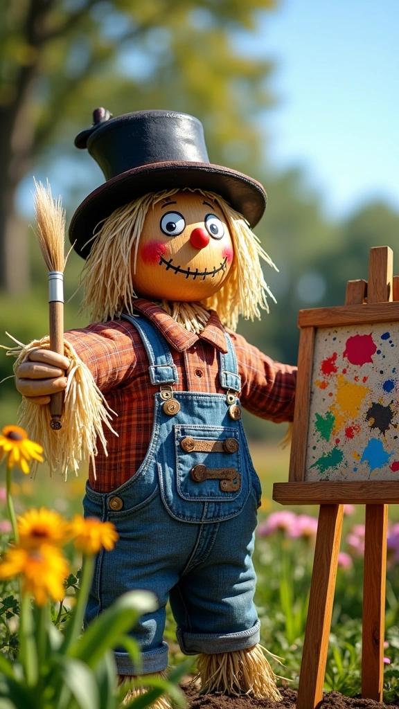The Artist Scarecrow