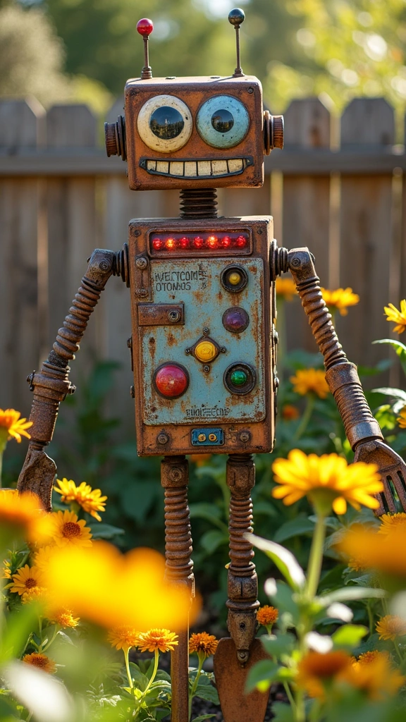 Robot Scarecrow