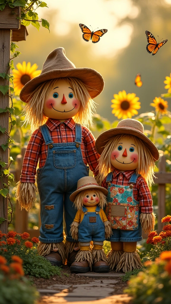 Scarecrow Family