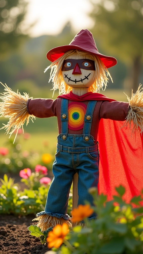 The Superhero Scarecrow