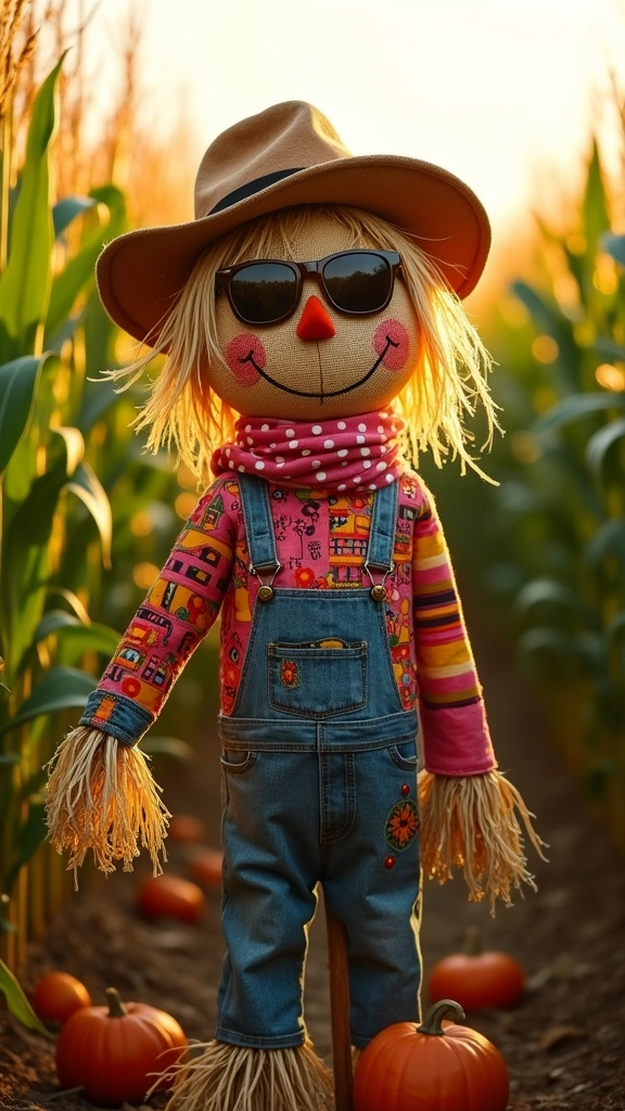 The Fashionista Scarecrow