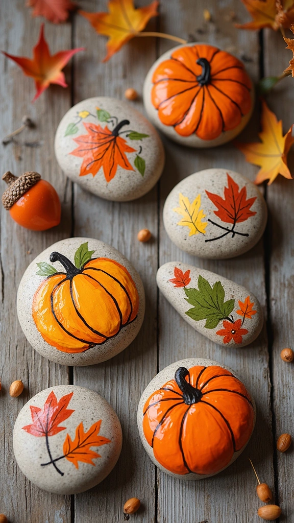 Fall Story Stones