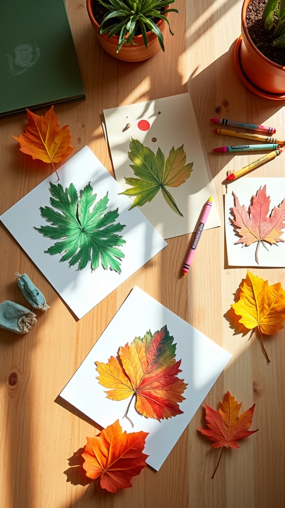 Leaf Rubbings
