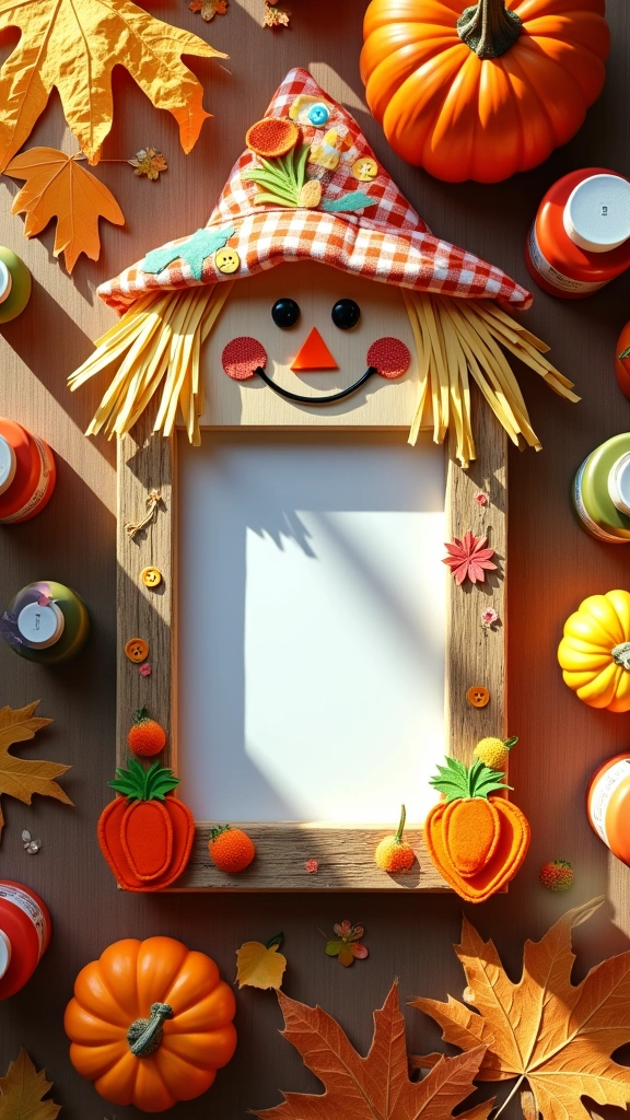 Scarecrow Photo Frame
