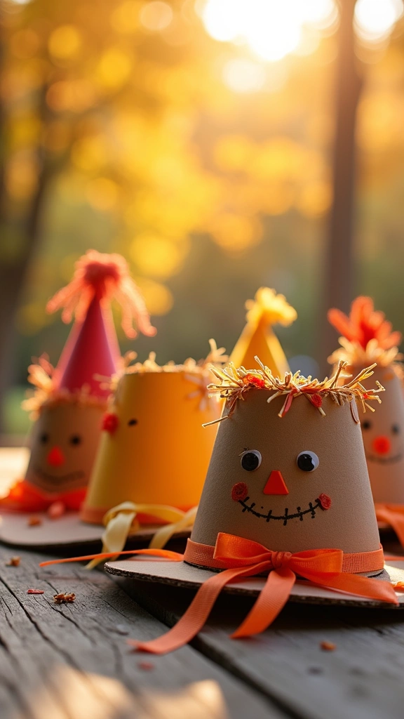 DIY Scarecrow Hats
