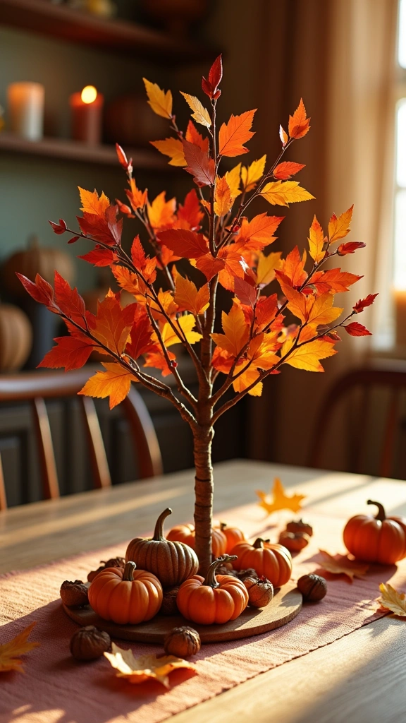 Fall Tree Centerpiece