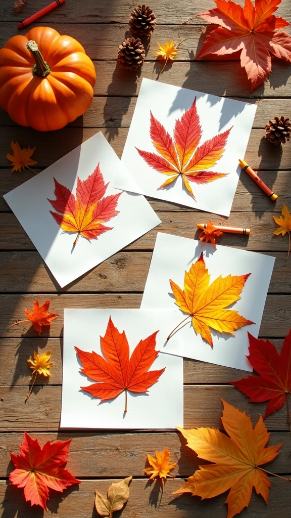 Leaf Rubbings