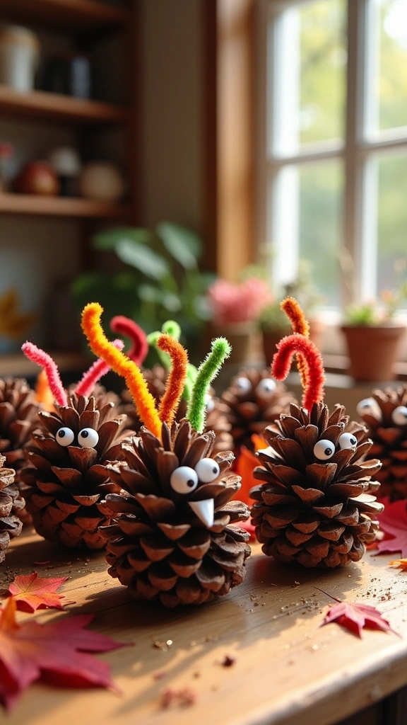 Pinecone Creatures
