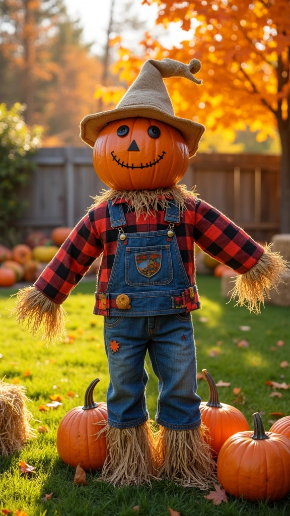 Pumpkin Scarecrow