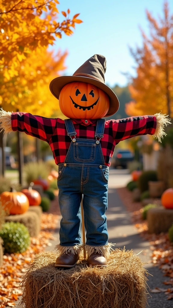 Pumpkin Scarecrow