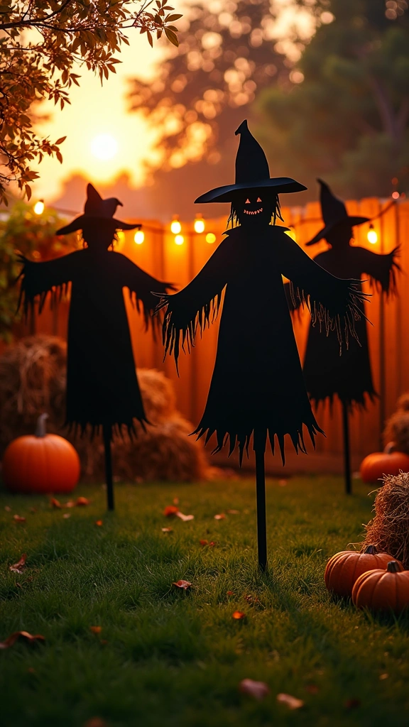 Scarecrow Silhouettes