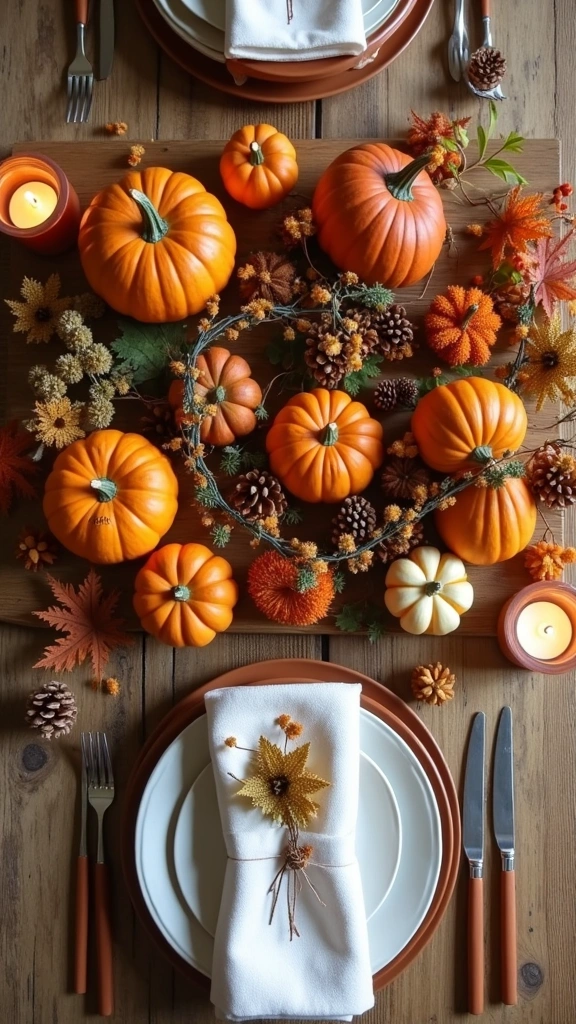 Mini Pumpkin Place Cards