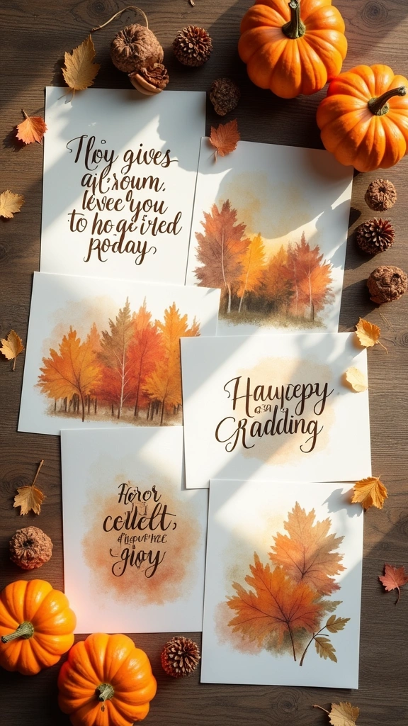 Autumn-Themed Printable Art