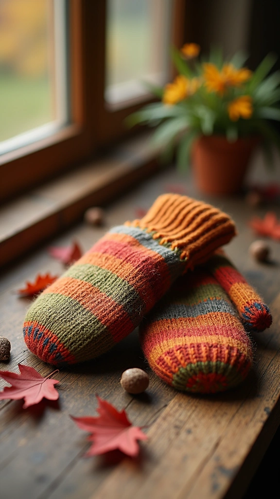 Upcycled Sweater Mittens