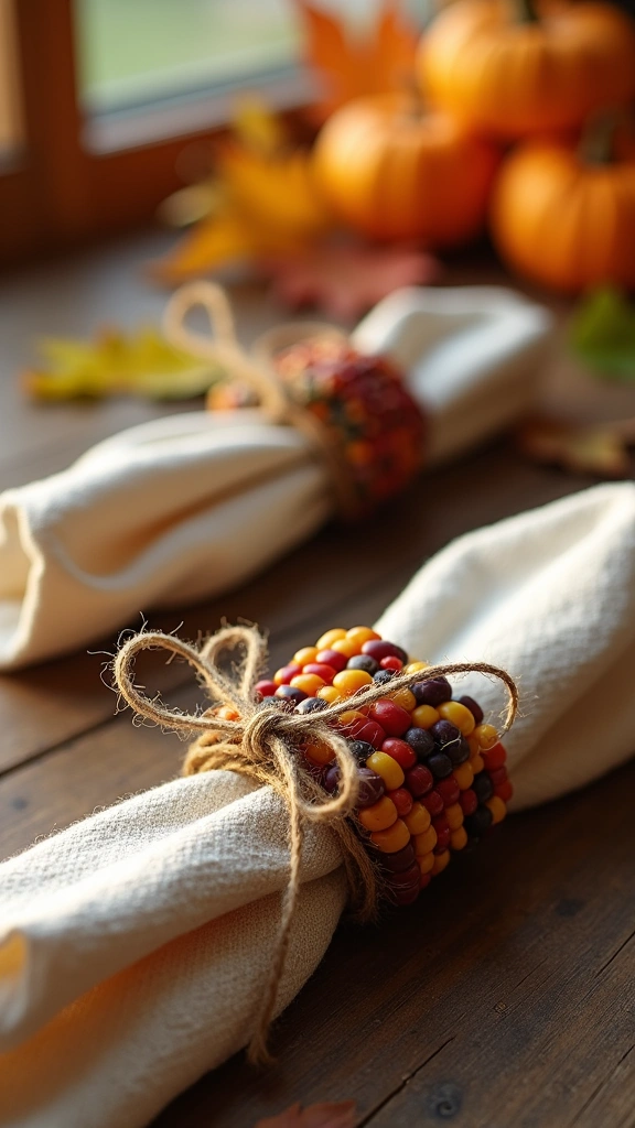Corn-on-the-Cob Napkin Rings