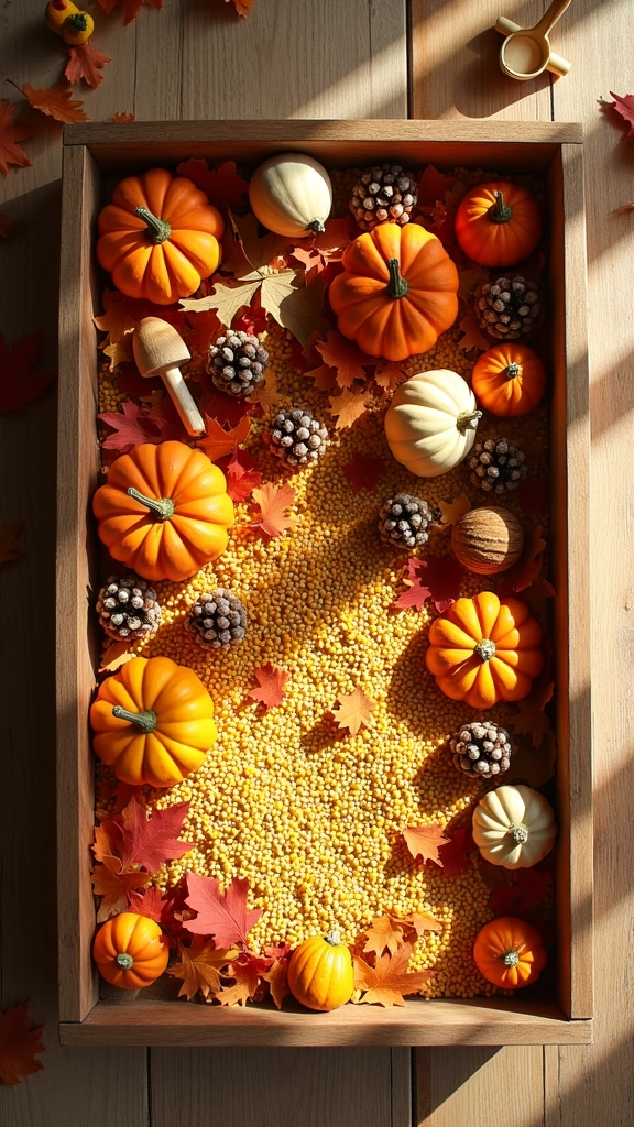 Fall Sensory Bin