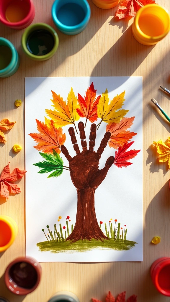 Handprint Trees