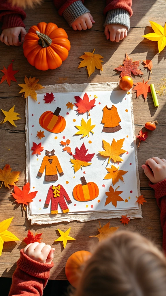 Fall-Themed Collage