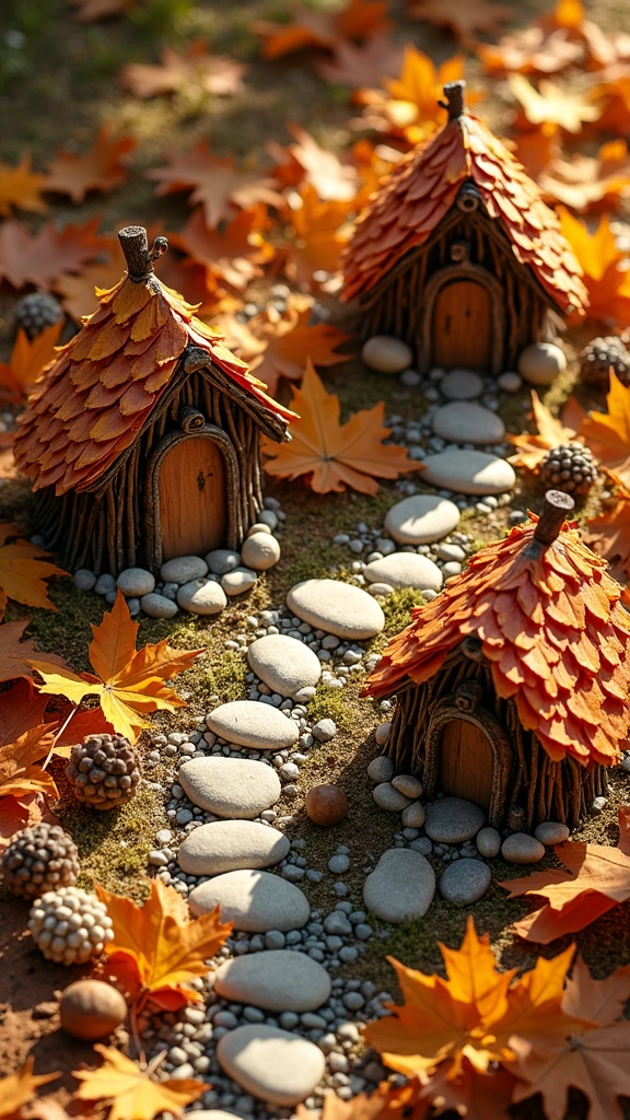 Fall Fairy Houses