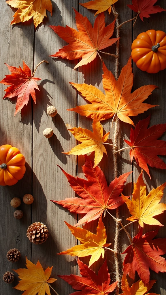 Autumn Leaf Garland