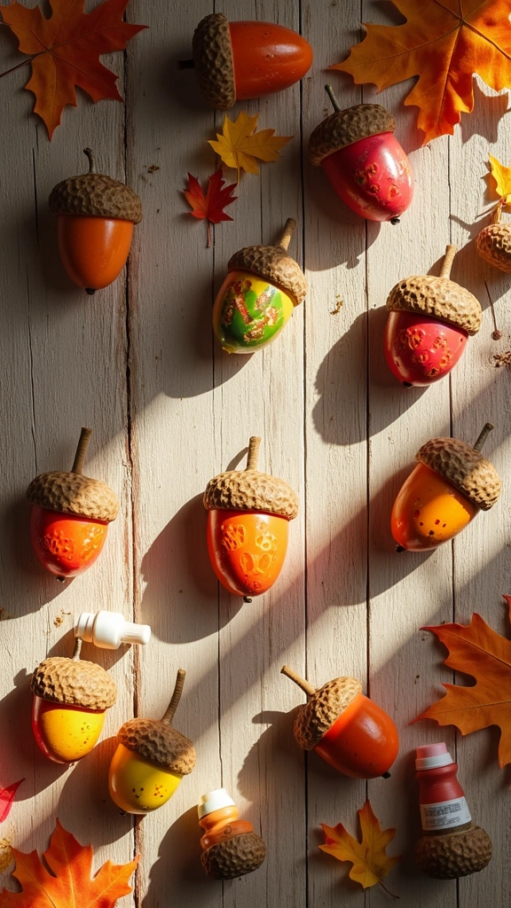 Handprint Acorns