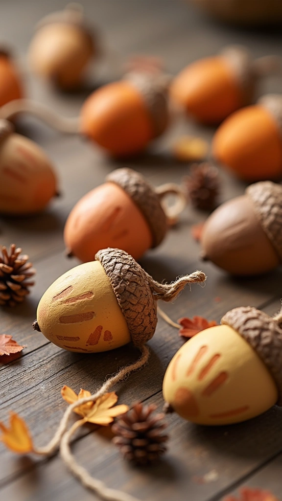 Handprint Acorns